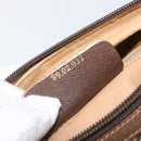 GUCCI GG Supreme Web Sherry Line Bag PVC Beige Gold 89 02 032 Auth 205295-12