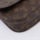 LOUIS VUITTON Monogram Saint Cloud MM Shoulder Bag M51243 LV Auth 205297-17