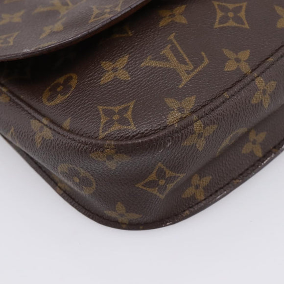 LOUIS VUITTON Monogram Saint Cloud MM Shoulder Bag M51243 LV Auth 205297