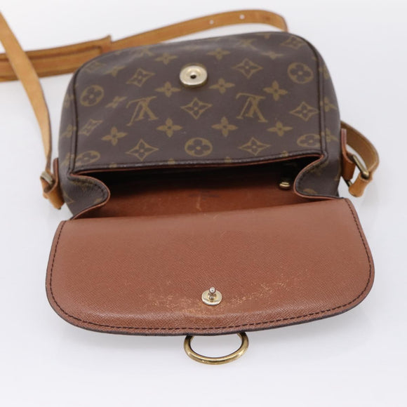 LOUIS VUITTON Monogram Saint Cloud MM Shoulder Bag M51243 LV Auth 205297