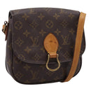 LOUIS VUITTON Monogram Saint Cloud MM Shoulder Bag M51243 LV Auth 205297-1