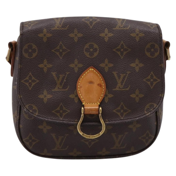 LOUIS VUITTON Monogram Saint Cloud MM Shoulder Bag M51243 LV Auth 205297