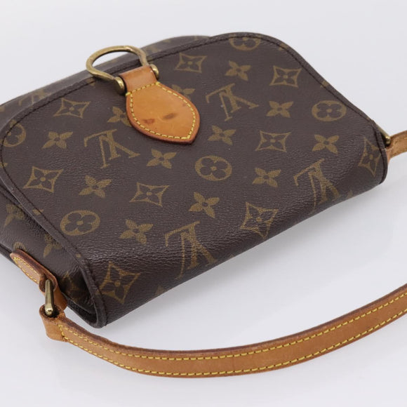 LOUIS VUITTON Monogram Saint Cloud MM Shoulder Bag M51243 LV Auth 205297