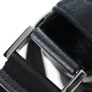 GUCCI GG Canvas Shoulder Bag Black Silver 146236 Auth 205299V-9