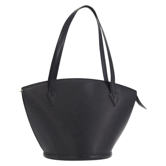 LOUIS VUITTON Epi Saint Jacques Shopping Bag Black M52272 LV Auth 205300V