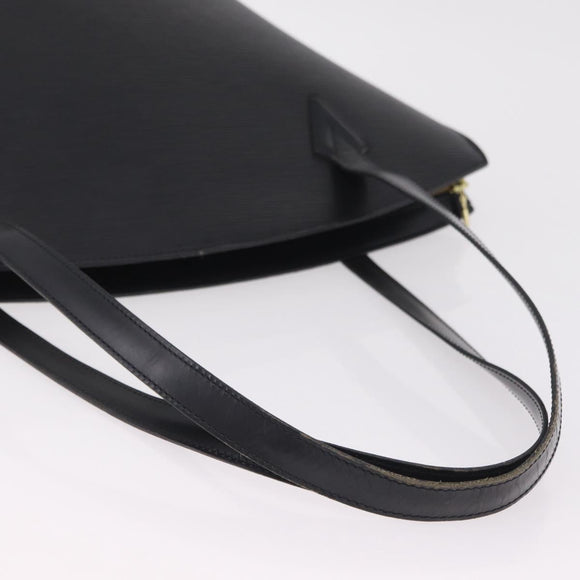 LOUIS VUITTON Epi Saint Jacques Shopping Bag Black M52272 LV Auth 205300V