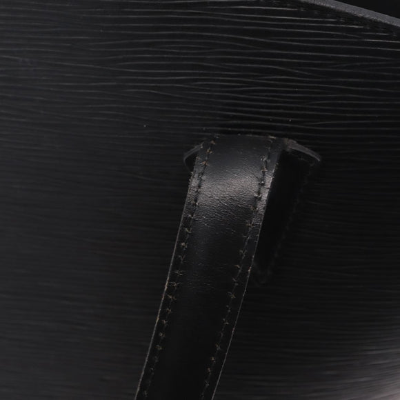 LOUIS VUITTON Epi Saint Jacques Shopping Bag Black M52272 LV Auth 205300V