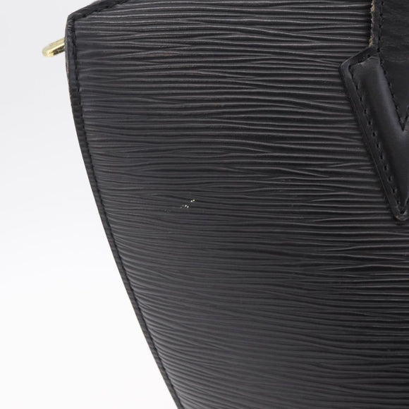 LOUIS VUITTON Epi Saint Jacques Shopping Bag Black M52272 LV Auth 205300V