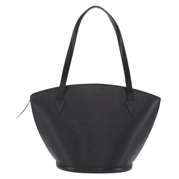 LOUIS VUITTON Epi Saint Jacques Shopping Bag Black M52272 LV Auth 205300V