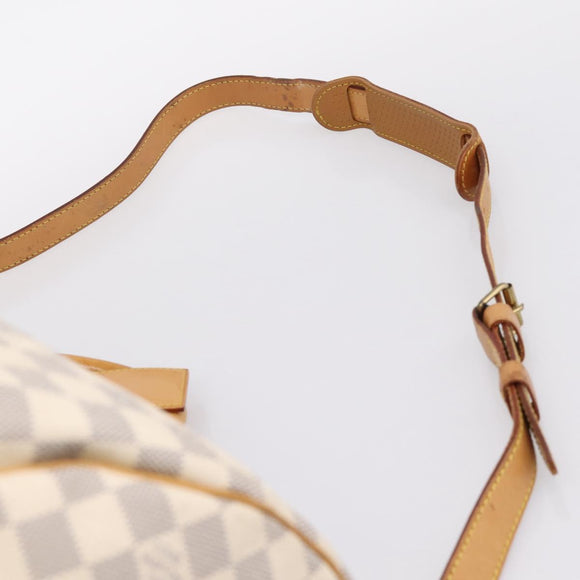 LOUIS VUITTON Damier Azur Keepall Bandouliere55 Bag N41429 LV Auth 205301A