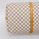 LOUIS VUITTON Damier Azur Keepall Bandouliere55 Bag N41429 LV Auth 205301A-17