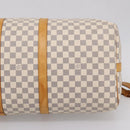 LOUIS VUITTON Damier Azur Keepall Bandouliere55 Bag N41429 LV Auth 205301A-18