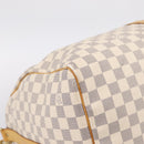 LOUIS VUITTON Damier Azur Keepall Bandouliere55 Bag N41429 LV Auth 205301A-20