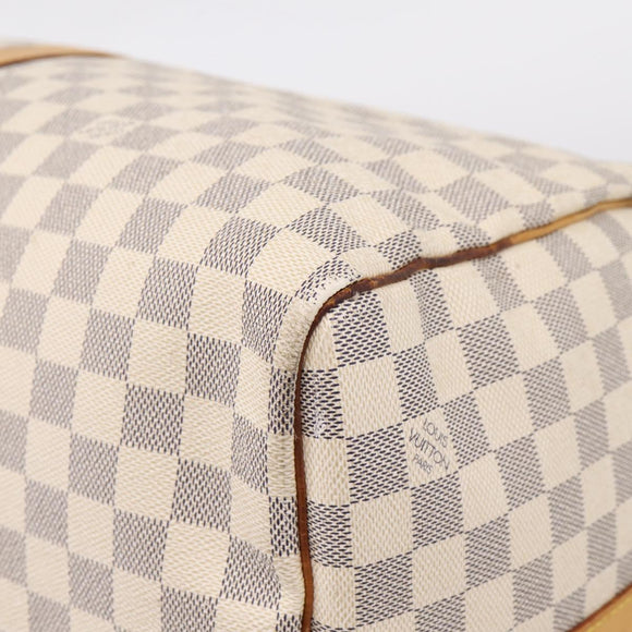 LOUIS VUITTON Damier Azur Keepall Bandouliere55 Bag N41429 LV Auth 205301A
