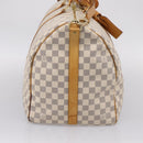 LOUIS VUITTON Damier Azur Keepall Bandouliere55 Bag N41429 LV Auth 205301A-4