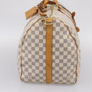 LOUIS VUITTON Damier Azur Keepall Bandouliere55 Bag N41429 LV Auth 205301A-5