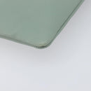 CELINE Clutch Bag Leather Green Gold Auth 205304A-9