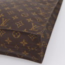LOUIS VUITTON Monogram Sac Plat Hand Bag M51140 LV Auth 205307-9