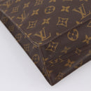 LOUIS VUITTON Monogram Sac Plat Hand Bag M51140 LV Auth 205307-14