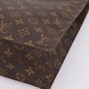 LOUIS VUITTON Monogram Sac Plat Hand Bag M51140 LV Auth 205307-15
