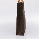 LOUIS VUITTON Monogram Sac Plat Hand Bag M51140 LV Auth 205307-4