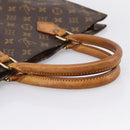 LOUIS VUITTON Monogram Sac Plat Hand Bag M51140 LV Auth 205307-7