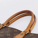 LOUIS VUITTON Monogram Sac Plat Hand Bag M51140 LV Auth 205307-8