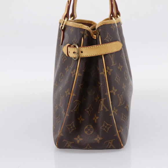 LOUIS VUITTON Monogram Batignolles Horizontal Tote Bag M51154 LV Auth 205309