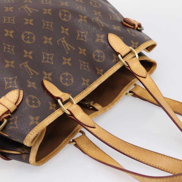 LOUIS VUITTON Monogram Batignolles Horizontal Tote Bag M51154 LV Auth 205309