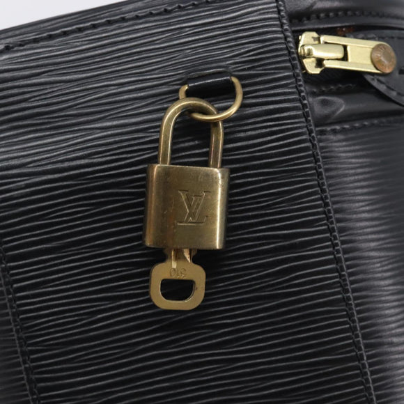LOUIS VUITTON Epi Cannes Hand Bag Black M48032 LV Auth 205312V
