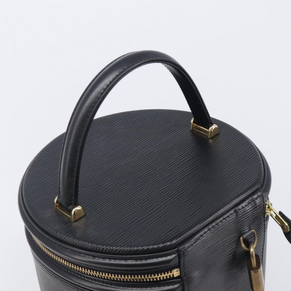 LOUIS VUITTON Epi Cannes Hand Bag Black M48032 LV Auth 205312V