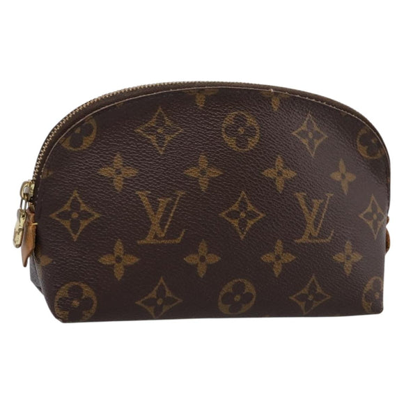 LOUIS VUITTON Monogram Pochette Cosmetic PM Pouch M43998 LV Auth 205322