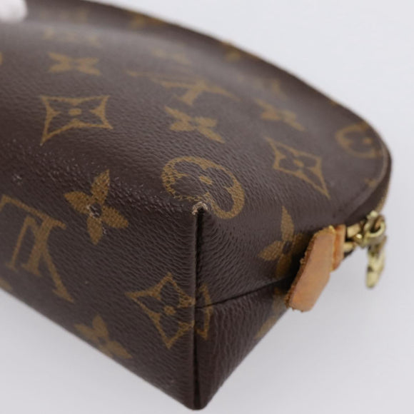 LOUIS VUITTON Monogram Pochette Cosmetic PM Pouch M43998 LV Auth 205322