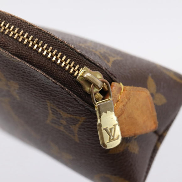 LOUIS VUITTON Monogram Pochette Cosmetic PM Pouch M43998 LV Auth 205322