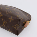LOUIS VUITTON Monogram Pochette Cosmetic PM Pouch M43998 LV Auth 205322-7