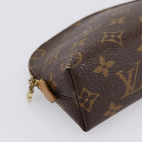 LOUIS VUITTON Monogram Pochette Cosmetic PM Pouch M43998 LV Auth 205322