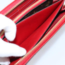 LOUIS VUITTON Monogram Sleys Zippy Wallet Long Wallet Red M61854 LV Auth 205323V-22