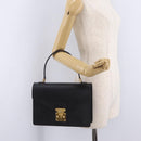 LOUIS VUITTON Epi Concorde Hand Bag Black M52132 LV Auth 205326-31