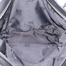LOEWE Shoulder Bag Leather Black Silver Auth 205333V-11