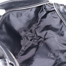 LOEWE Shoulder Bag Leather Black Silver Auth 205333V-17