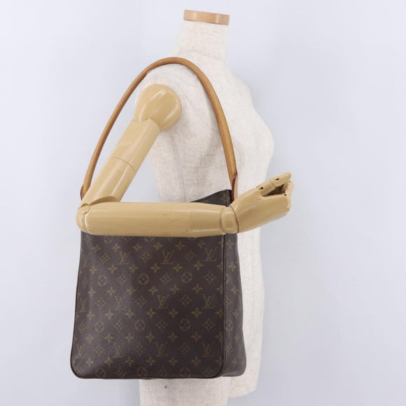 LOUIS VUITTON Monogram Looping GM Shoulder Bag M51145 LV Auth 205335V