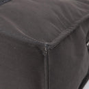 HERMES Her Line Tote TGM Tote Bag Canvas Gray Silver Auth 205345V-12