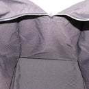 HERMES Her Line Tote TGM Tote Bag Canvas Gray Silver Auth 205345V-18