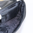 GIVENCHY Shoulder Bag Leather Black Gold Auth 205350A-19