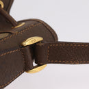 GUCCI GG Supreme Web Sherry Line Bag PVC Beige Gold 001 115 0933 Auth 205351-15