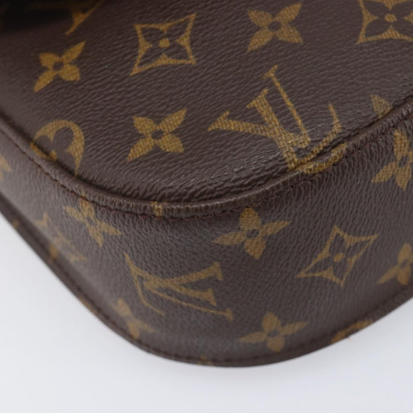 LOUIS VUITTON Monogram Saint Cloud GM Shoulder Bag M51242 LV Auth 205353V