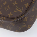 LOUIS VUITTON Monogram Saint Cloud GM Shoulder Bag M51242 LV Auth 205353V-17