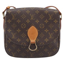 LOUIS VUITTON Monogram Saint Cloud GM Shoulder Bag M51242 LV Auth 205353V-13