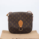 LOUIS VUITTON Monogram Saint Cloud GM Shoulder Bag M51242 LV Auth 205353V-12