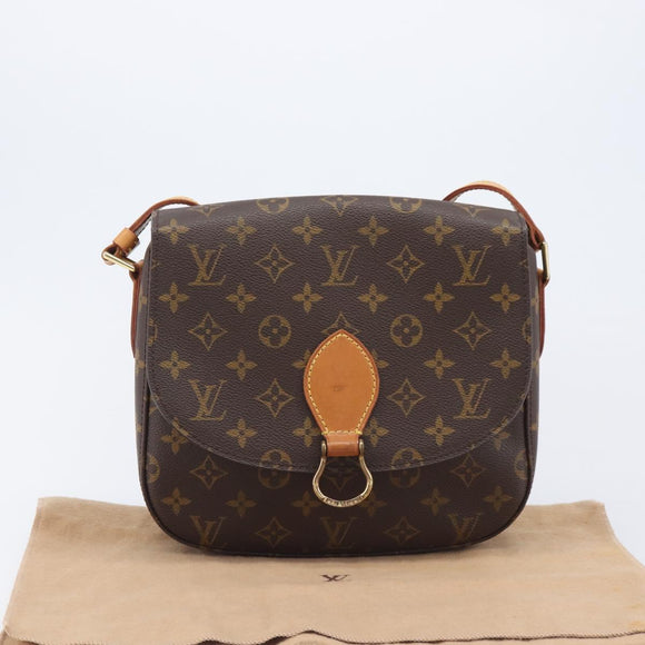 LOUIS VUITTON Monogram Saint Cloud GM Shoulder Bag M51242 LV Auth 205353V